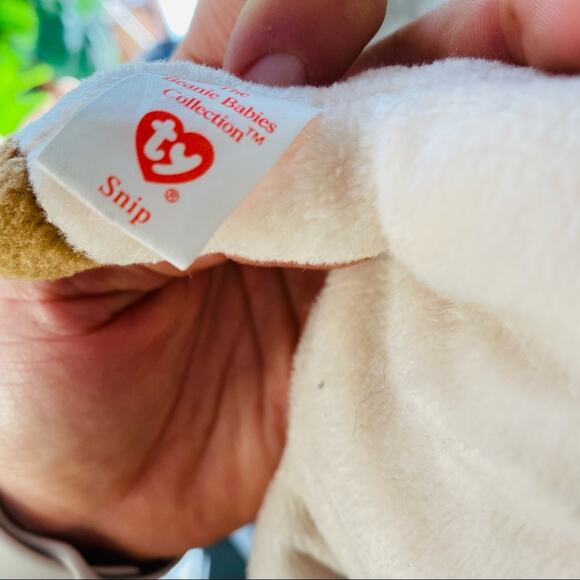 Vintage TY Original 1990s y2k Beanie Babies Bundle Lot Owl Bear Cat Worm Dolphin - Picture 6 of 9